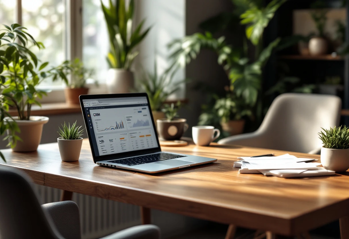 Illustration pour le CRM Commercial, un Outil Indispensable pour les PME