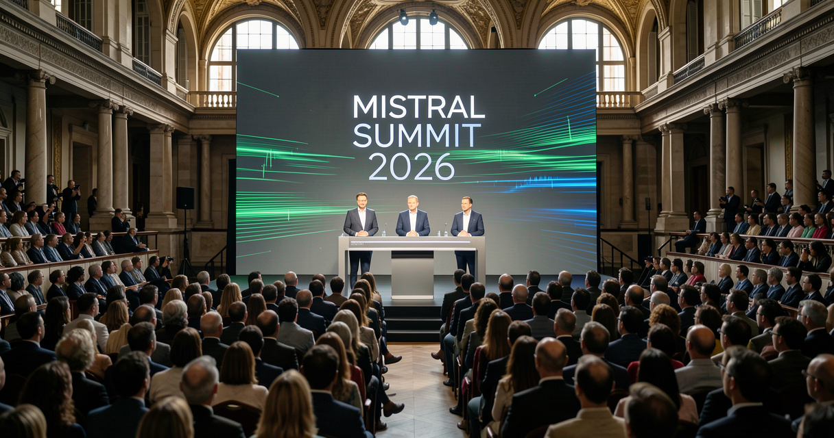Mistral Summit 2026 : IA et industrie, la révolution est en marche